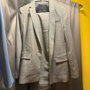Banana Republic Light Gray Men's Blazer